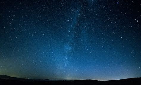 alam malam bayangan hitam langit bintang pohon bintang ruang
