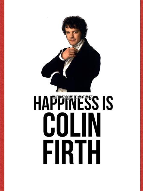 Colin Firth T Shirt By Amayaperez Redbubble