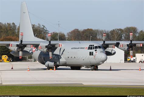 cb austrian air force lockheed   hercules photo  roland
