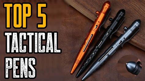 TOP 5 Best Tactical Pen For Survival And Self Defense 2020 YouTube