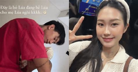 Hot mom Doãn Hải My gầy rộc cơ thể nhức mỏi sau sinh may mắn khi luôn có Văn Hậu và hai mẹ