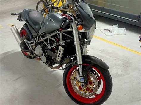 Купить б у Ducati Monster S инжектор передач в Санкт Петербурге серый naked bike года