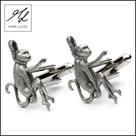 Hartlepool Monkey Cufflinks Buy Local Hartlepool