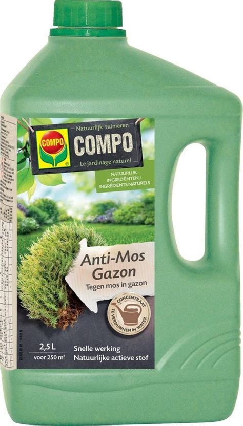 Compo Anti Mos Gazon Concentraat 2 5 Liter Bol