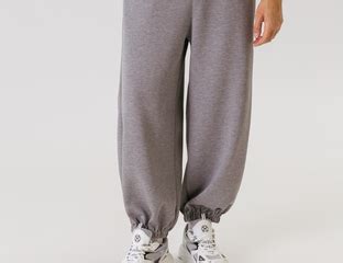 БРЮКИ ШОРТЫ ЮБКИ - Брюки мужские свободные из вискозы (серый меланж) - XL