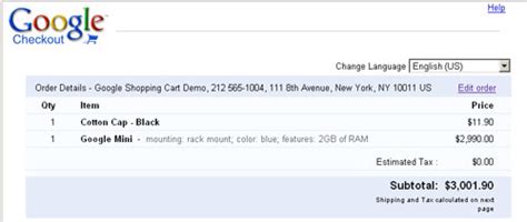 google introduces google checkout shopping cart  ecommerce blog