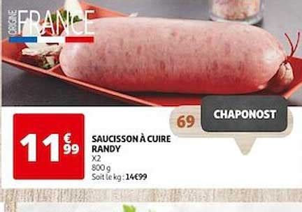 Promo Saucisson Cuire Randy Chez Auchan Icatalogue Fr