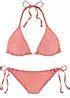 LASCANA Glossy Triangle Bikini Set Kaleidoscope