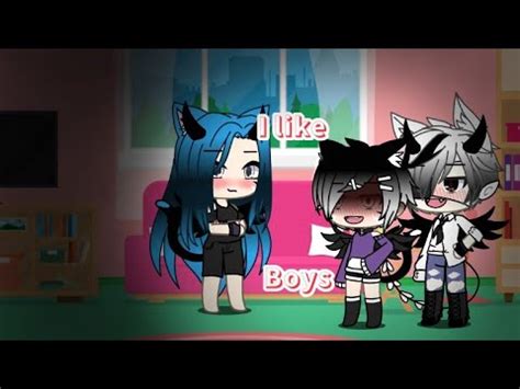 Клип I like boys gay love story gacha life YouTube