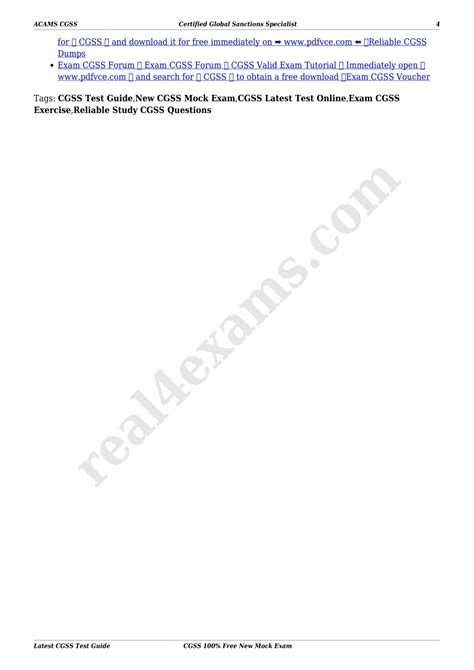 PPT - Latest CGSS Test Guide | CGSS 100% Free New Mock Exam PowerPoint ...