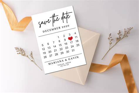 Printable Calendar Save The Date Wedding Save The Date Bobotemp
