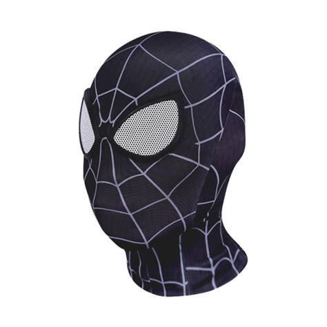 Black Spider Man Spider Man 3 Mask Cosplay Costume Costume Party World