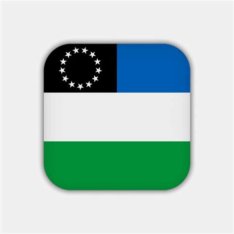 Premium Vector Rio Negro Flag Argentina Provinces Vector Illustration