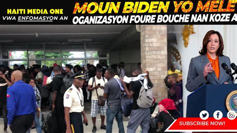 Moun Biden Yo Mele Men Sak Fè Moun Yo Paka Ka Apwouve YouTube