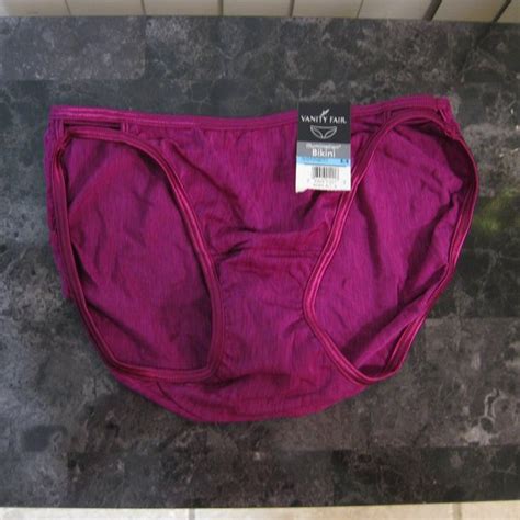 Vanity Fair Intimates Sleepwear Nwt Vanity Fair Pink Fuchsia Illumination Bikini Panties
