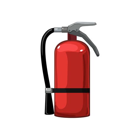 Safety Fire Extinguisher Cartoon Vector Illustration 17418112 Vector