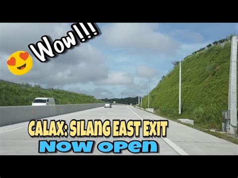 CALAX UPDATE SILANG EAST INTERCHANGE NOW OPEN YouTube