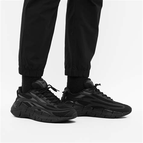 Reebok Zig Kinetica 2.5 Core Black & Grey | END.