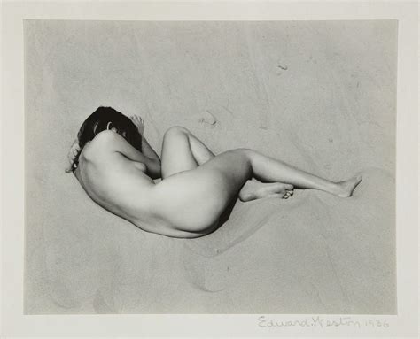 Edward Weston Nude On Sand Artsy