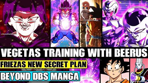 Beyond Dragon Ball Super Ultra Ego Vegeta Trains Under Beerus Friezas New Counter Plan Revealed