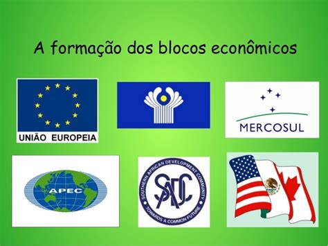 A Formação Blocos Economicos