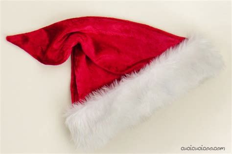 How To Sew A Santa Hat Free Pattern Cucicucicoo