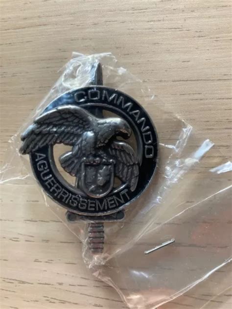 Insigne Militaire France Brevet Cec Commando Givet Aguerrissement Neuf