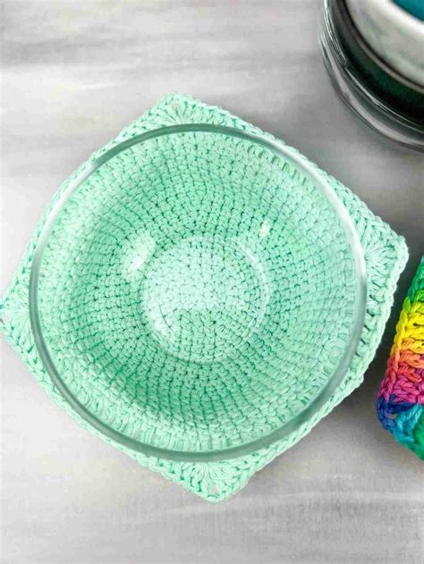 1 Hour Easy Crochet Bowl Cozy Free Pattern Cozy Crochet Patterns