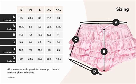 Satini Frilly Sissy Ruffled French Knickers Briefs Lingerie Silky Satin Underwear Panties