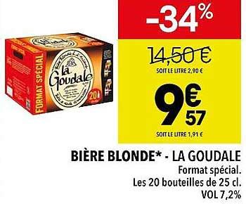 Promo Bi Re Blonde La Goudale Chez Supeco Icatalogue Fr