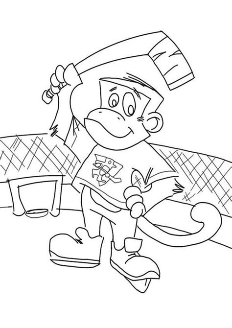5 Monkeys Sheets Coloring Pages