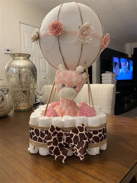 Diy Hot Air Balloon Diaper Cake Tutorial Artofit