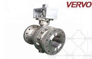 Casting Steel Trunnion Ball Valve Cf M Lb Rf Worm Operated