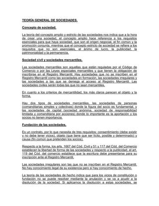 Teoria General De Las Sociedades Pdf Descarga Gratuita