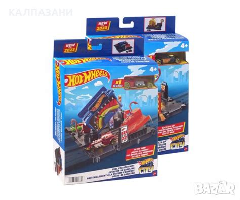 Hot Wheels Малка писта Speedy Pizza Pick Up в Коли камиони мотори писти в гр София