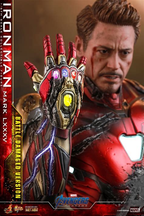 Hot Toys Avengers Endgame Battle Damaged Iron Man MMS D Scale Figure Kapow Toys