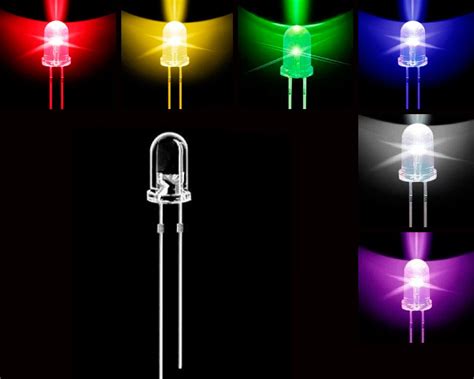 Светодиоды 5 мм (мигающие разными цветами) купить в Бишкеке