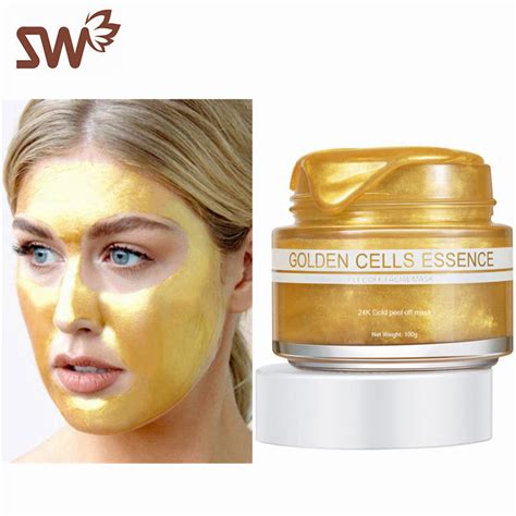 Tightening Peel Off 24k Gold Collagen Peel Off Facial Mask China Gold