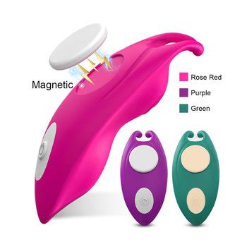 Rechargeable Electric Lingerie Magnet With Remote Control Butterfly Underwear Women Sex Toy