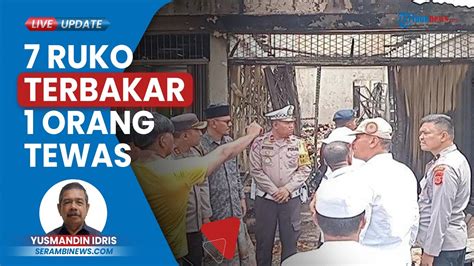 Remaja Ditemukan Tewas Terbakar Ruko Ludes Dilahap Si Jago Merah Di