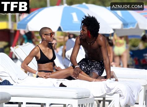 Willow Smith Looks Hot In A Black Bikini On The Beach In Miami Aznude