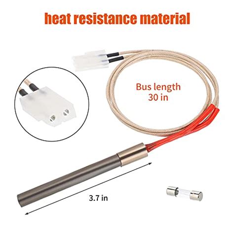 Grisun Auger Motor Grill Induction Fan Kit Fire Burn Pot And Hot Rod Igniter Grill