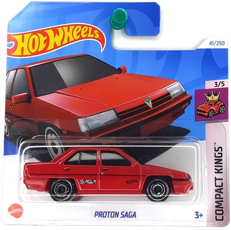 HOT WHEELS PROTON SAGA COMPACT KINGS NOWY Cena Opinie Samochody I