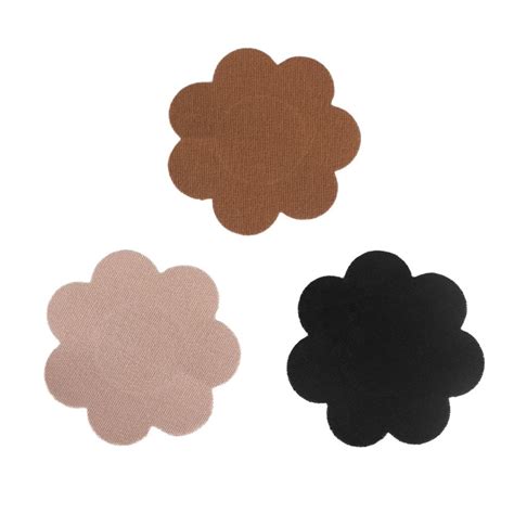 New Feminine Sexy Medical Grade Adhesive Beige Nude Brown Black Disposable Breast Sticker