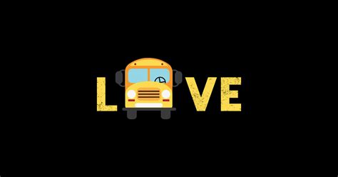 I Love School Buses School Bus Lovers I Love School Buses School Bus