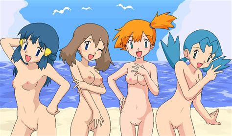 Dawn May Misty And Marina Pokemon And More Drawn By Kuro Hopper