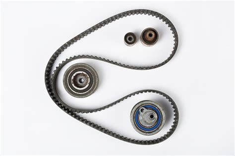 set timing belt kit timing belt bagian kendaraan foto stok