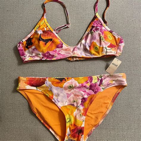 Bnwt Aerie Bikini Size Medium Top And Bottom Depop