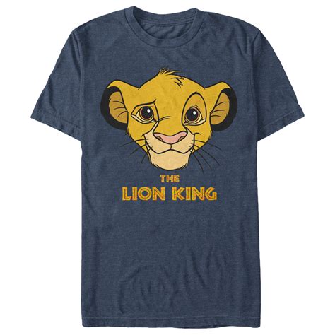 Lion King Mens Simba Logo T Shirt