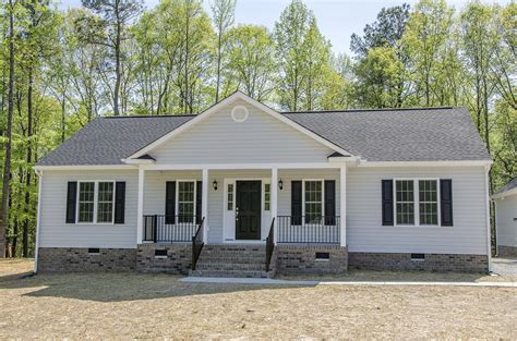 Omniscient Porch Design Modern Ranch House Exterior Mobile Home